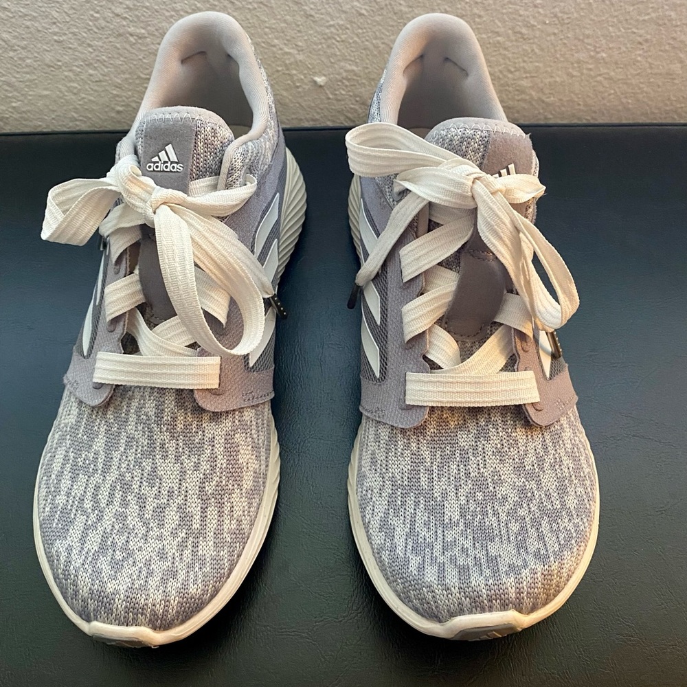 Adidas running shoes.